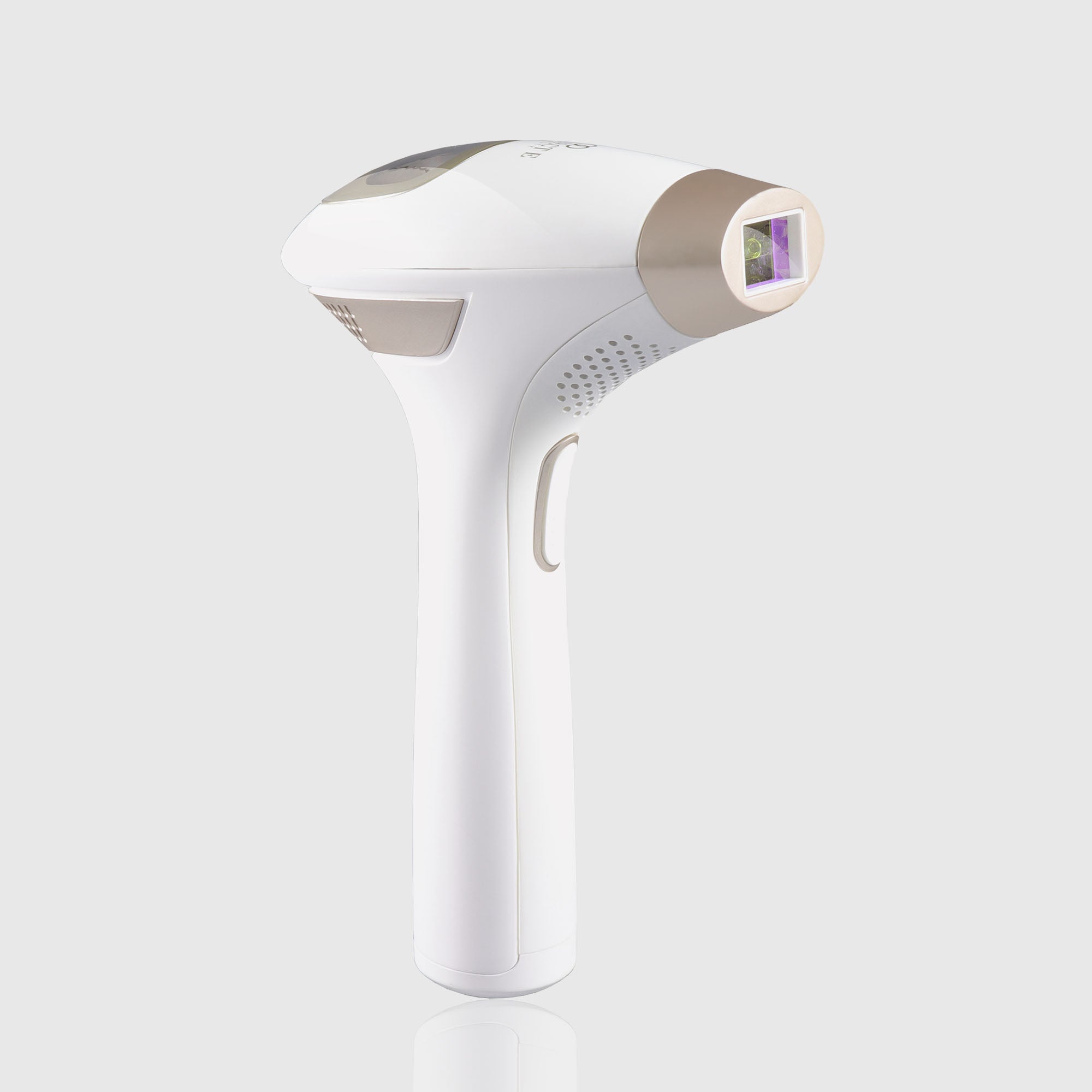 SmoothPro+ hair removal device showing device for  for IPL hair removal